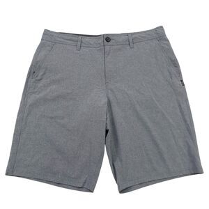 O'Neill Shorts Mens 36 Gray Hybrid Flat Front Lightweight Casual Beach Outdoor